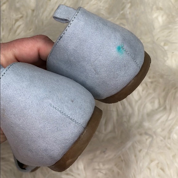 🌵 Forever 21 blue d’orsay flats sz 8 - Picture 3 of 5